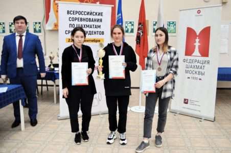 Вице — чемпионка России среди студенток