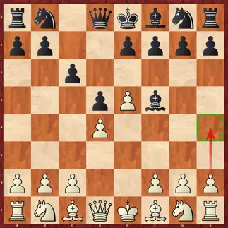 Каро - Канн 3.e5 Сf5 4.h4