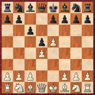 Каро - Канн белыми 3.е5